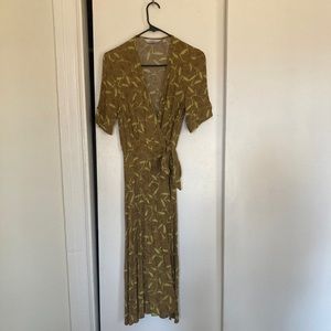 & Other Stories Patterned Wrap Dress